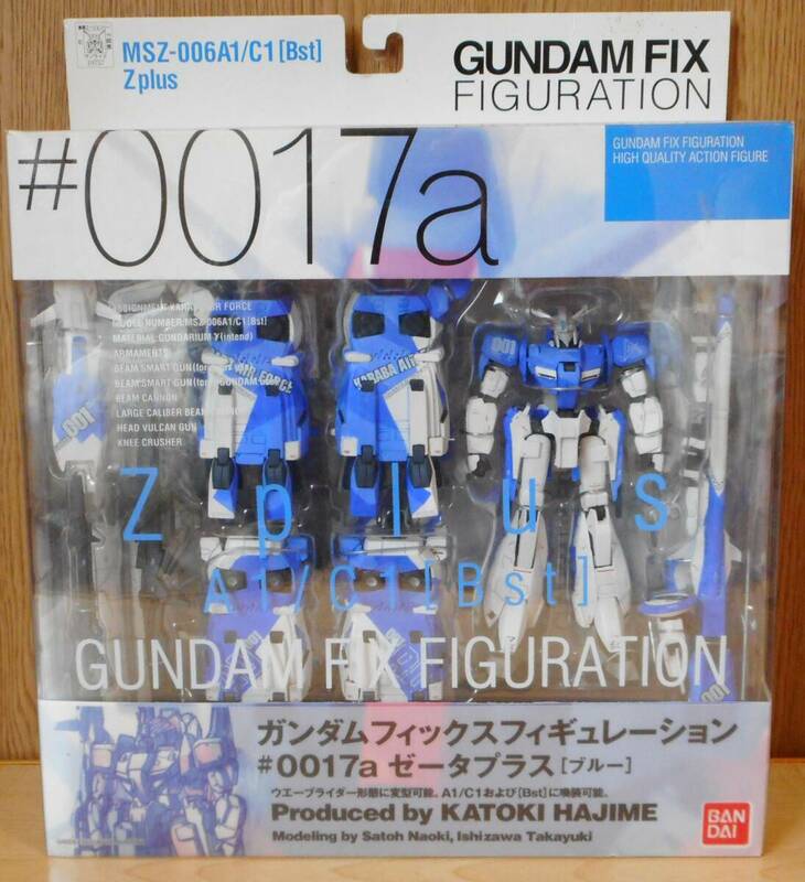 《希少・未開封》G.F.F #0017a MSZ-006A1 / C1[Bst] Z plus GUNDAM FIX FIGURATION【バンダイ(BANDAI)】カトキハジメ ゼータプラス