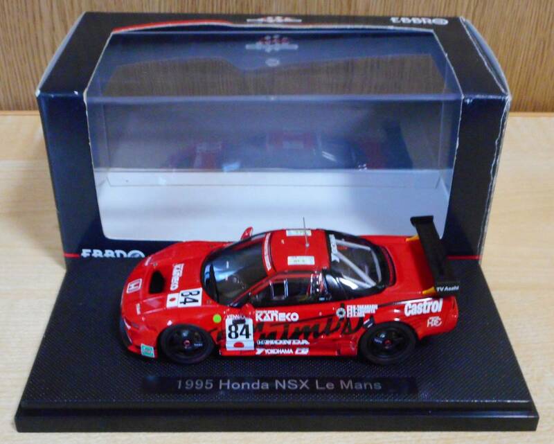 《高橋国光》1/43 ホンダ NSX Le Mans #84 1995【EBBRO(エブロ)】チーム・クニミツ　ル・マン24時間GT2クラス優勝車