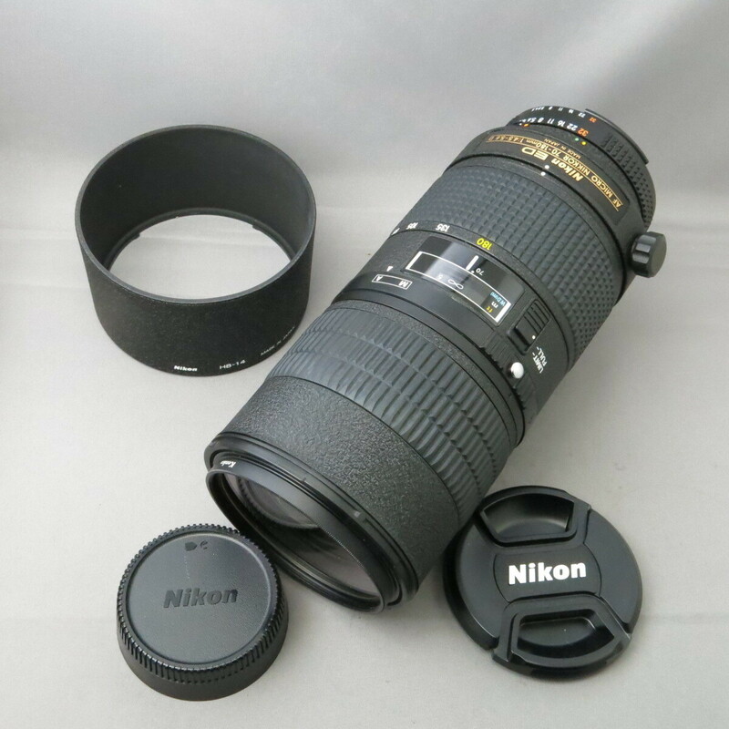 【美品】Nikonニコン　AF70-180mmF4.5-5.6D MICRO　★NO.7995