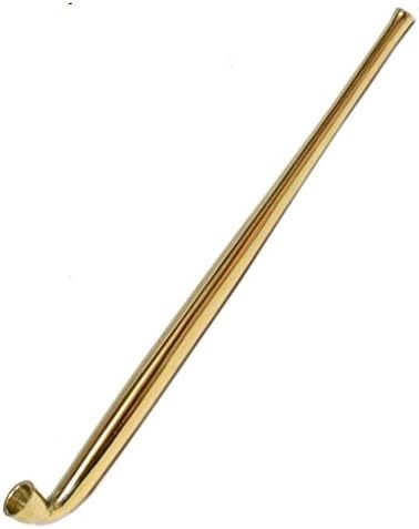 飯塚煙管 真鍮六寸延 18ｃｍ　(26)