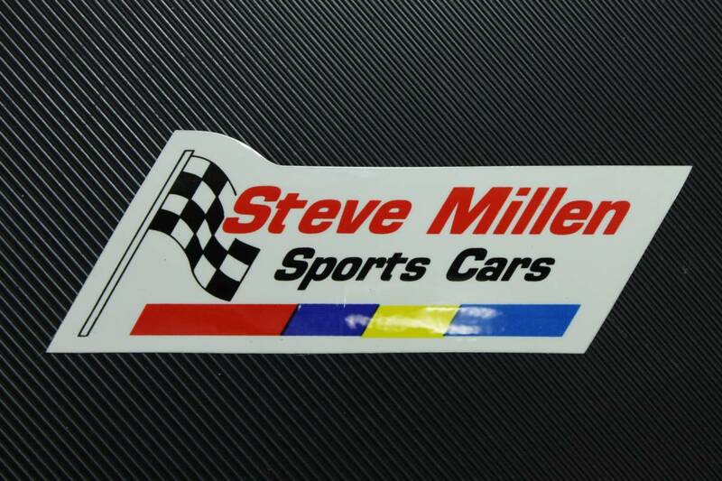 STILLEN ステッカー シール デカール SteveMillen Sportsars 125×42mm スティレン 新品 STEVE MILLEN 長期保管 訳有