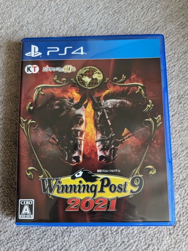 送料140 ウイニングポスト9 2021　wining post　ps4 競馬