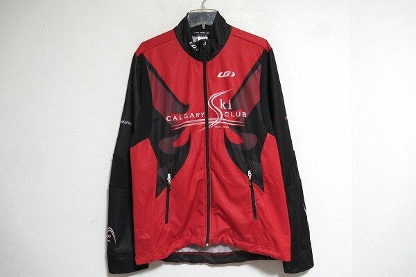 N6621:GARNEAU（ガノー）防寒長袖サイクルジャケット/青×黒/USサイズ XL/ルイガノ:5