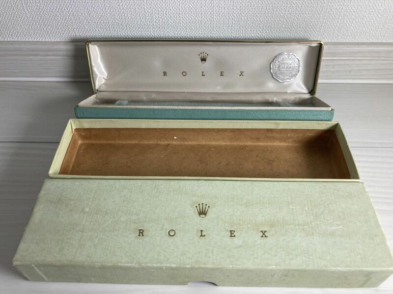 1950〜1960s 横型 箱 ヴィンテージ ロレックス アンティーク ROLEX BOX レディース KINGSTON New York ladies カメレオン chameleon orchid