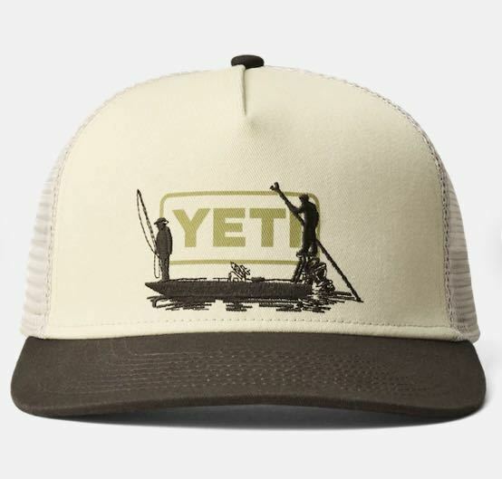 Yeti イエティ キャップ 帽子 日本未発売 新品 メッシュキャップ cap hat アウトドアキャップ イエティー イェッティ スナップバック
