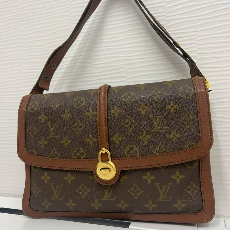 M：　中古品　LOUIS VUITTON ルイヴィトン　モノグラム　サックヴァンドーム　2WAY ショルダーバック