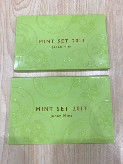 MINT SET ミントセット 2013年２個セット 造幣局 JAPAN Mint 額面666円 硬貨セット 記念硬貨 未使用