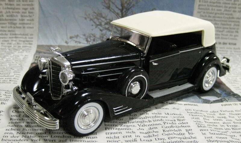 ★レア絶版*Signature Models*1/32*1933 Cadillac Fleetwood ブラック≠フランクリンミント