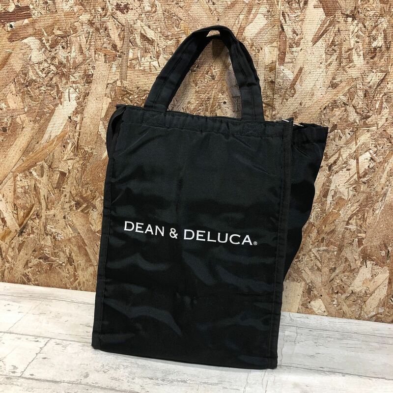 ディーンアンドデルーカ　クーラーバッグ　保冷バック　DEAN＆DELUCA ブラック　トートバッグ　佐川急便対応のみ