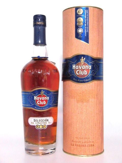 【L2】 旧ボトル ハバナクラブ セレクション ド マエストロ 正規品 箱付【Havana Club SELECCION de MAESTOROS】