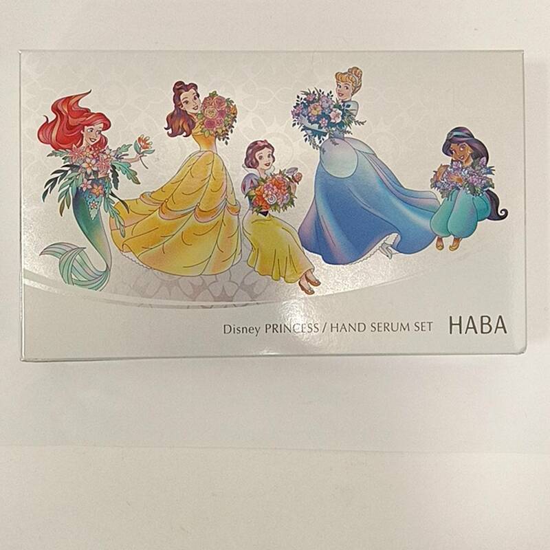 #0613 ディズニー プリンセス HABA ハーバー ハンドセラムセット 美容液 アリエル ベル シンデレラ 白雪姫 ジャスミン 