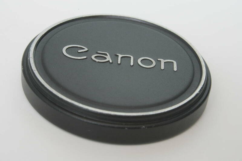 キャノン　メタル　フロント　レンズキャップ　 内径約50ｍｍ　被せ式 　中古品