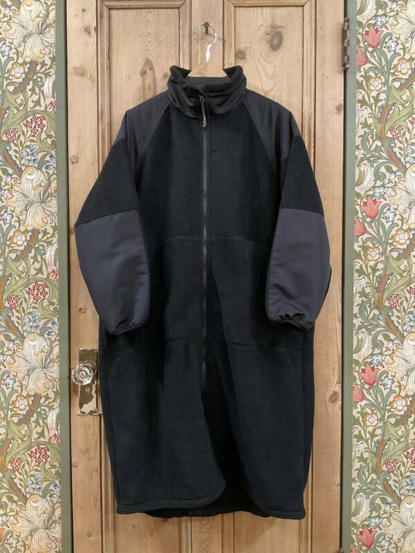 ◎2023AW 定価55000円　HYKE ハイク　フリースコート　Fleece coat 黒　size1