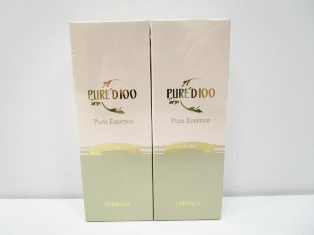 [即日発送]★未開封★ 銀座ステファニー PURE'D100 ピュアード100 ピュアエッセンスSⅡ ゴールド 美容液 90ml 2本セット 限定ボトル 351