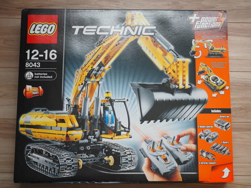 【未開封】LEGO TECHNIC 8043 ショベルカー レゴ テクニック
