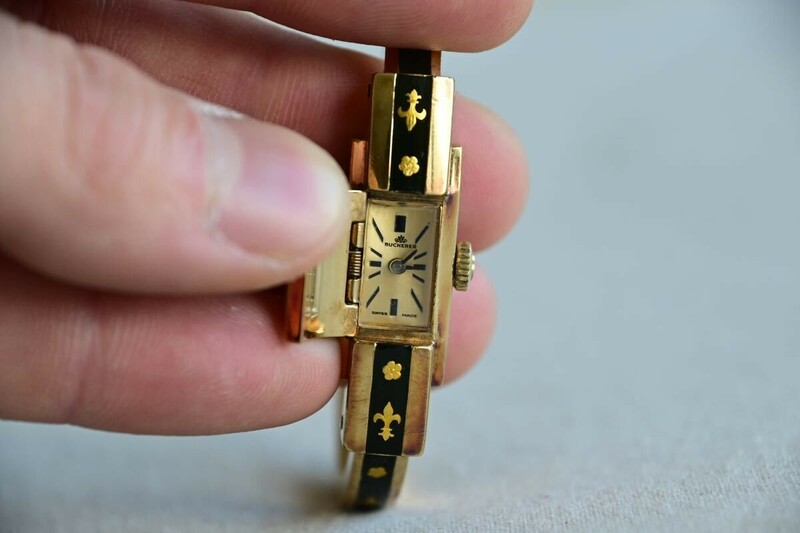 【珍品】ブフェラー レディース 手巻き 時計 ヴィンテージ アンティーク 腕時計 エレガント スイス製 精密 機械式 希少 高級時計 BUCHERAR