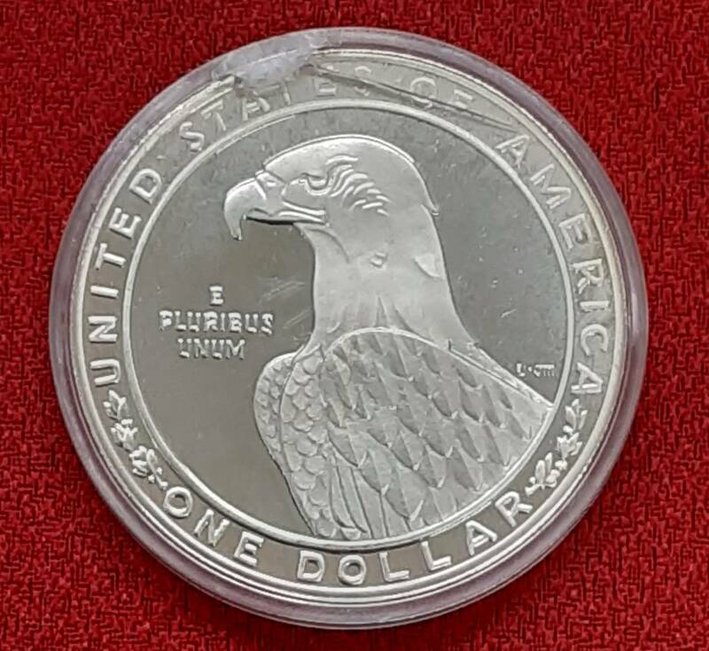 ♯6305【銀貨】1983年アメリカロサンゼルス記念コイン　