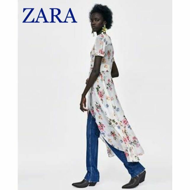 sale!新品タグ付☆ZARA studio collection☆胸元シャーリングコルセットロングブラウス