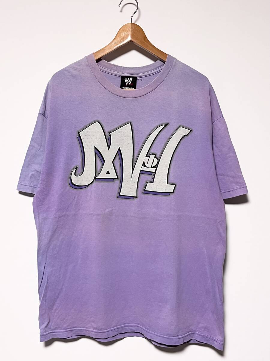 2004/強フェード★MATT HARDY/マットハーディー MATTITUDE WRESTLEMANIA ⅩⅩ WWE RAW プロレス Tシャツ XL ビンテージ