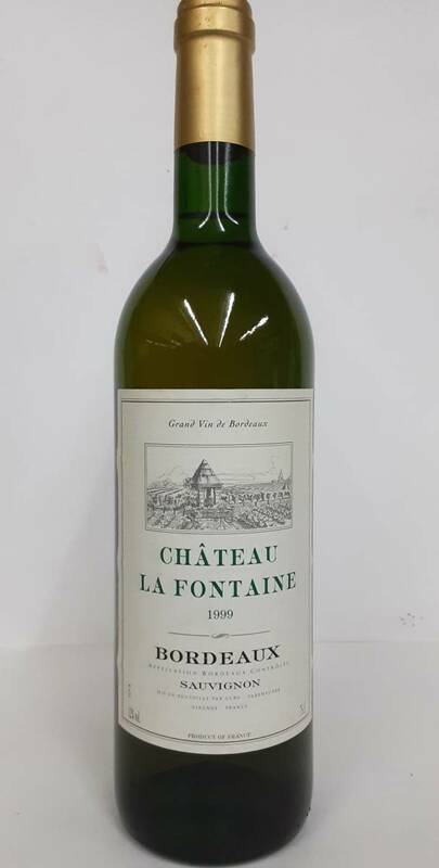 シャトー白ワイン1999『Chラ.フォンテーヌ』12%750ml