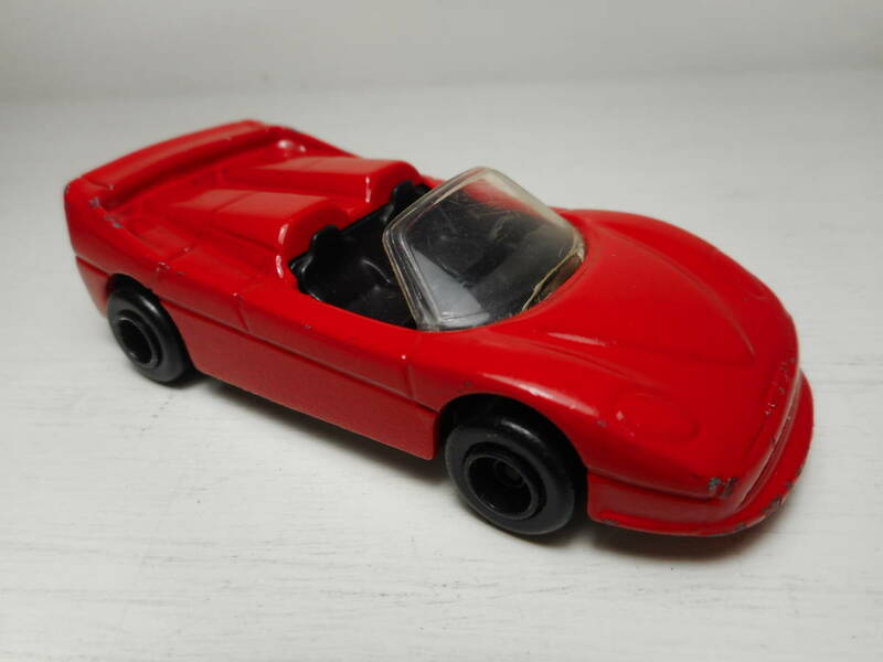 FERRARI マジョレット フェラーリ　F50 MAJORETTE 1/60　ワイドホイール　当時物　フロント割れあり　ビンテージ　原産国表示なし　RED 