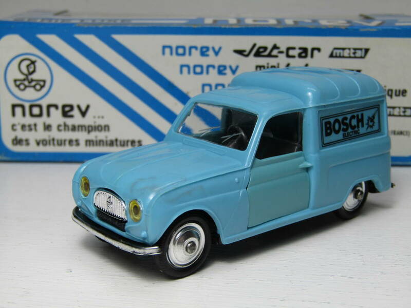RENAULT ４FOURGON 1/43 ルノー 4 フォーゴン バン 仏製 Made in France ヴィンテージ NOREV Serie Luxe 当時物 フランス BOSCH デリバリー