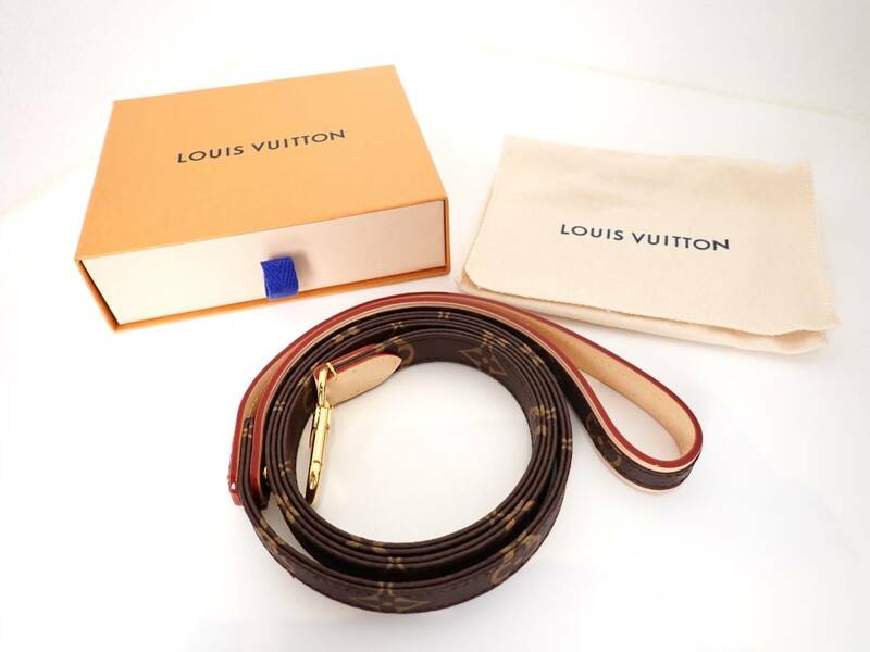 LOUIS VUITTON(ルイヴィトン) モノグラム ドッグ・リーシュ M80338 リード ペット