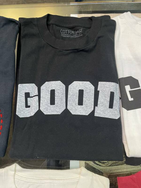 グッドイナフ2000年代　Tシャツ　g cotton base good ネイビー