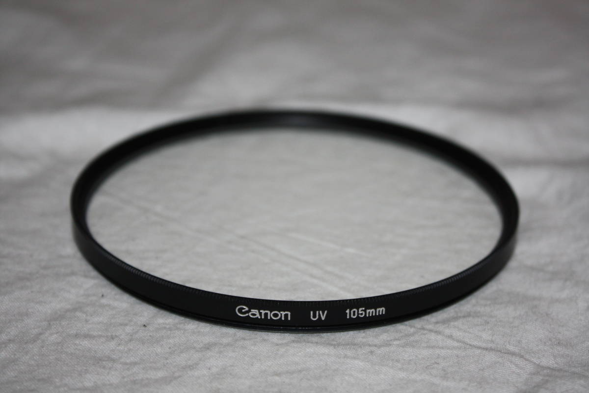 送料無料！　Canon　美品　UVフィルター(105mm)