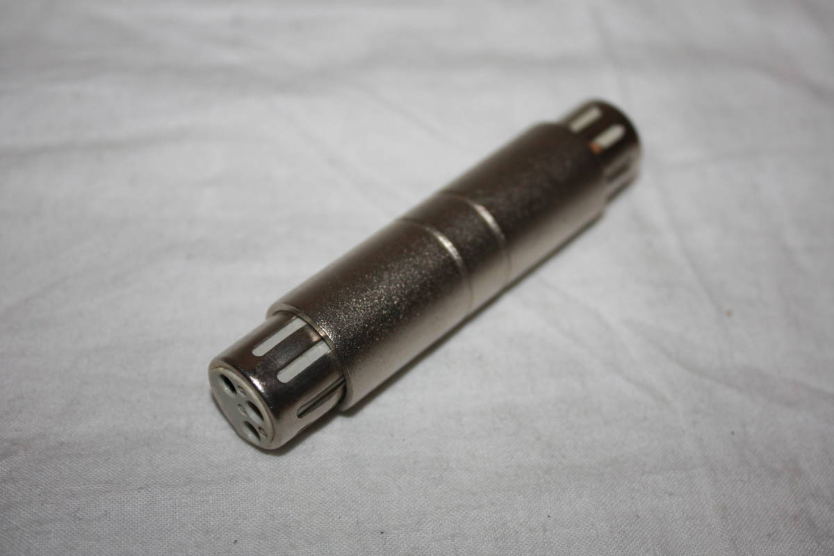 送料無料！ キャノン変換プラグ　メス←→メス