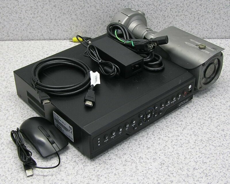 ■ONE 防犯カメラセット 2TB/4CH レコーダー OVR-4H ＋ HD-TVI 220万画素赤外線防犯カメラ DTC-1IR