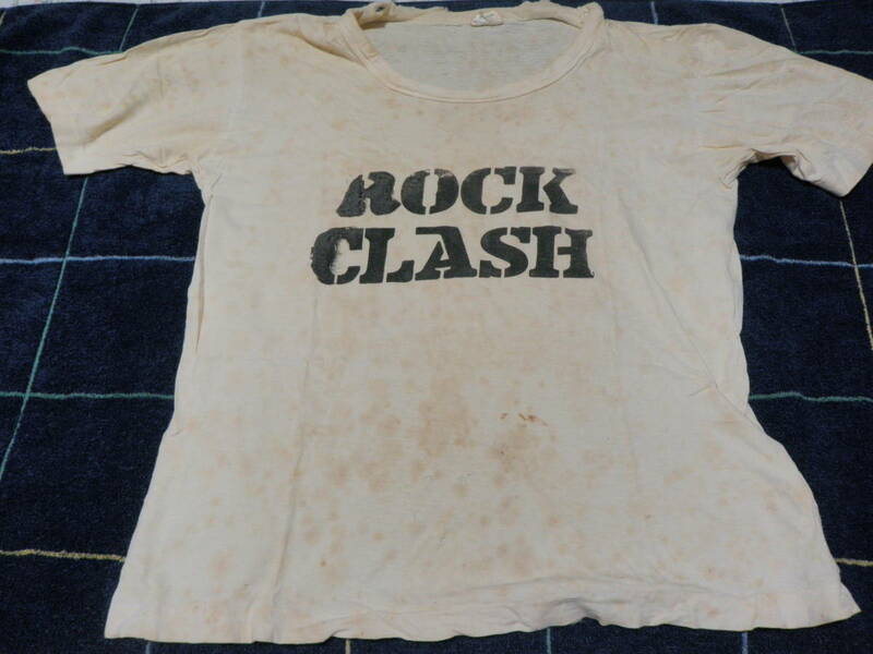 Tシャツ　ロック・クラッシュ ROCK CLASH　博多　ビート　バンド　M
