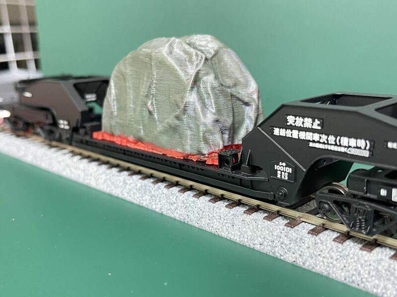 3Dプリンタにて自作品 ワールド工芸 シキ1001 D1 に適合 積荷パーツ 水力発電用 ランナー 積荷シリーズ 3Dプリント HOゲージ 16番　2