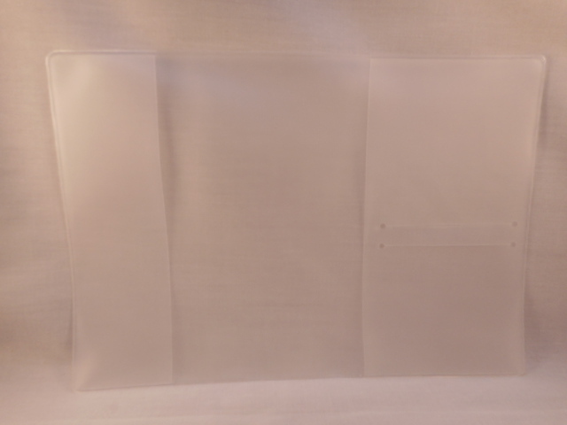 【即決、送料84円～】おくすり手帳のカバーのみ【71670】シンリョウ 用の 半透明 カバー