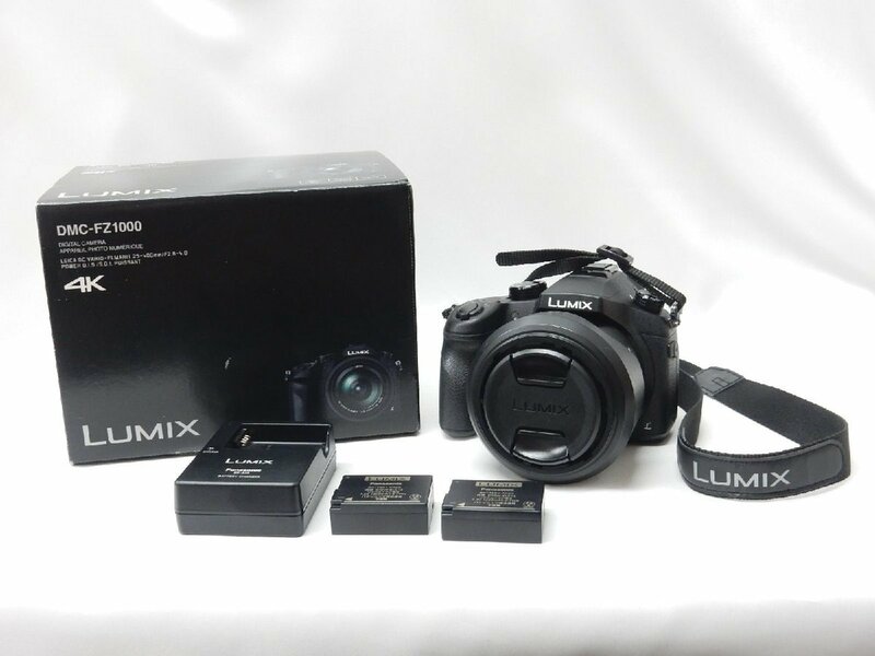 バッテリー2つ! Panasonic LUMIX DMC-FZ1000 本体 ボディ LEICA レンズ 箱付 デジタルカメラ パナソニック カメラのキタムラ購入【返品OK】