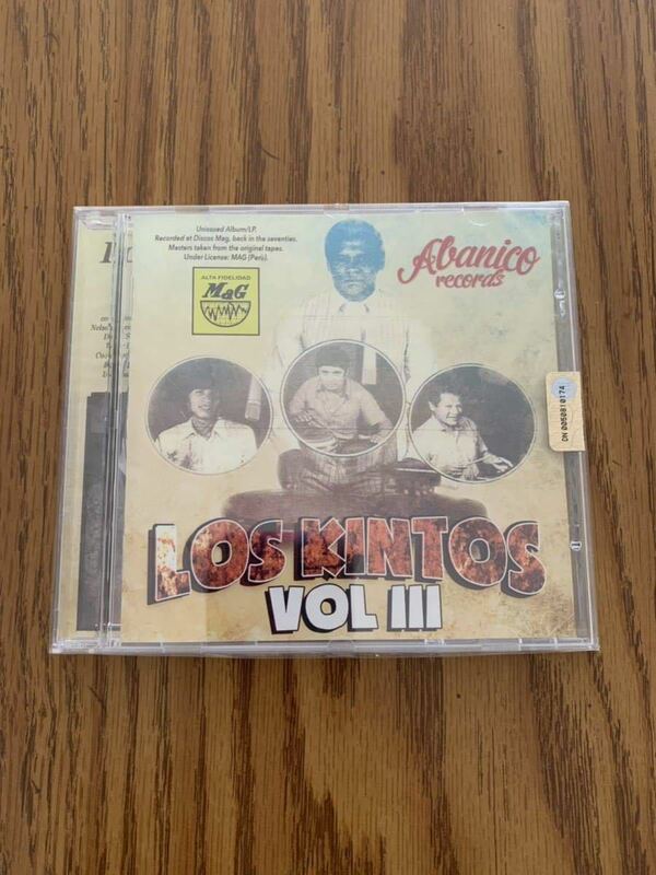 新品未開封 CD Los Kintos Los Kintos Vol 3 ロス キントス ペルー サルサ ラテン キューバ トロピカル 秘境 ヴィンテージ