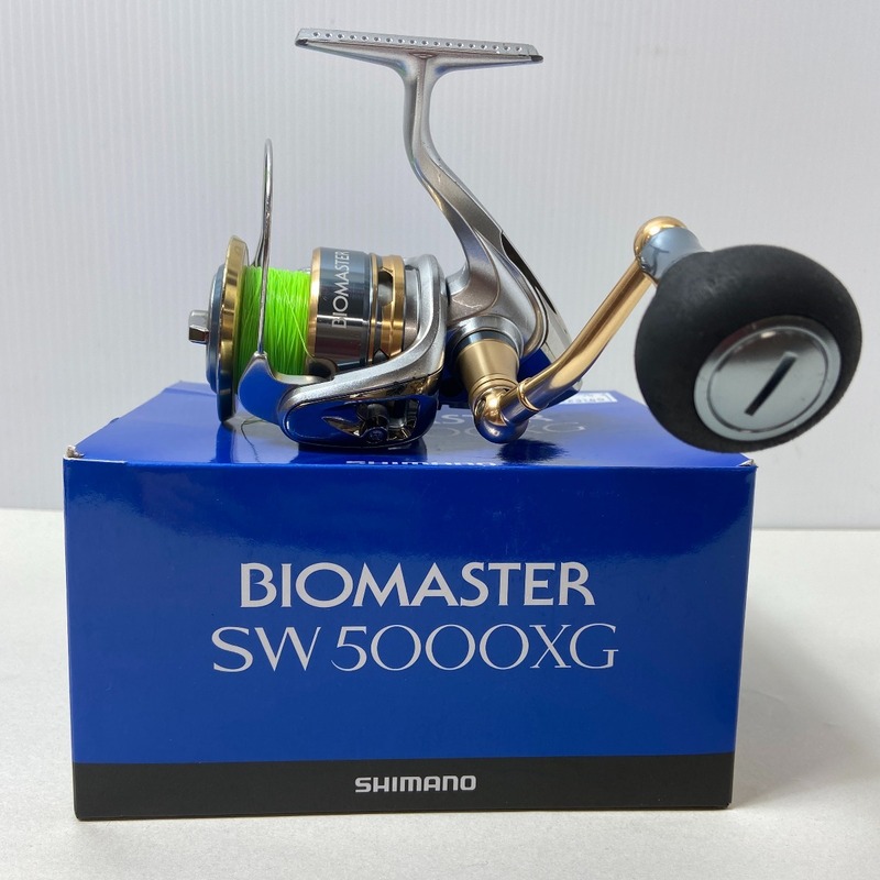 ΨΨ SHIMANO シマノ スピニングリール　13バイオマスター　SW5000XG 箱付き 031590 やや傷や汚れあり