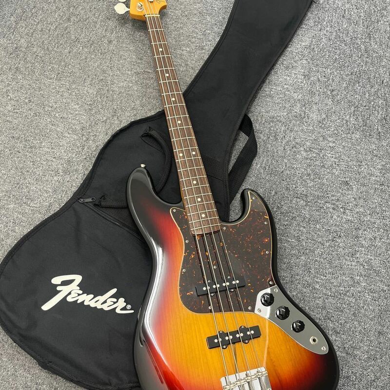 Fender フェンダー JazzBass ジャズベース OFFSET Contour Body 日本製 ベース R053843 ソフトケース付き 240228 ◎インボイス対応可◎
