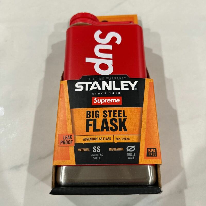 【Supreme】Stanley Adventure Flask 新品 正規 17SS / 水筒 スタンレー スタンレイ ボトル シュプリーム ボックスロゴ BOXLOGO