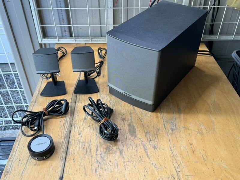 【動画あり↓】BOSE Companion3 Series II マルチメディア スピーカー システム オーディオ 音響機器 ボーズ 中古