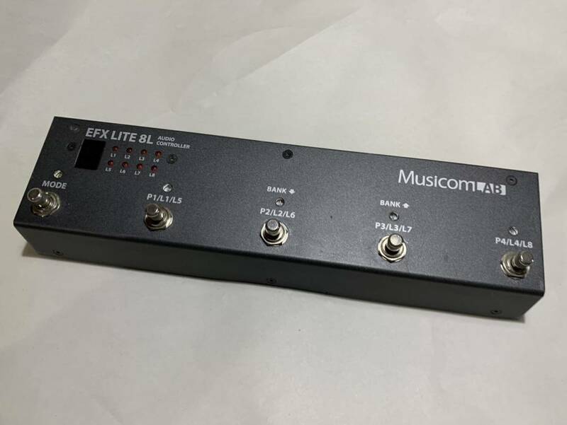 MUSICOM LAB EFX LITE 8L プログラマブルスイッチャー