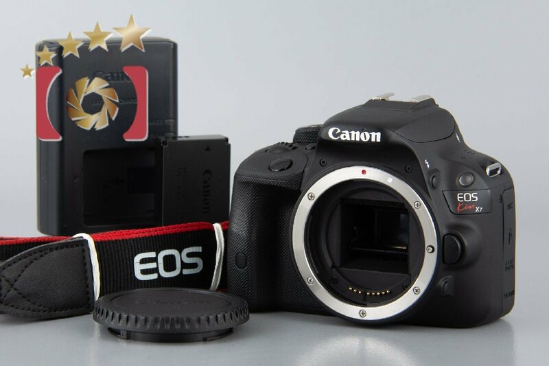 【中古】Canon キヤノン EOS Kiss X7 デジタル一眼レフカメラ シャッター回数僅少