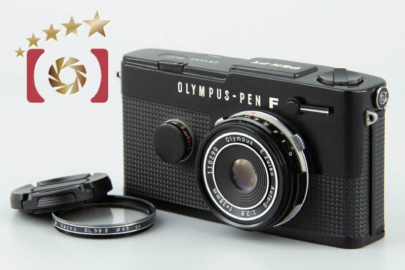 【中古】OLYMPUS オリンパス PEN FT ブラック + E.ZUIKO AUTO-S 38mm f/2.8