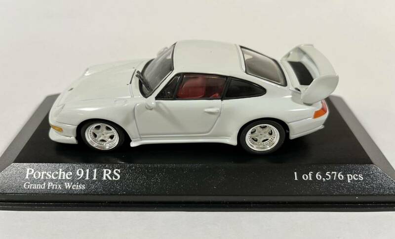 PORSCHE 911 RS (993) Grand Prix Weiss 1995Year White 1/43 Scale PMA製