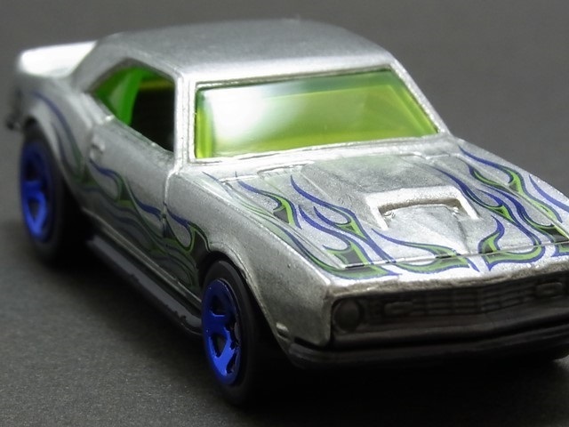 ★★★日曜夜★未開封新品★'68 (CHEVROLET) COPO CAMARO★50TH ANNIVERSARY ZAMAC FLAMES★HOT WHEELS