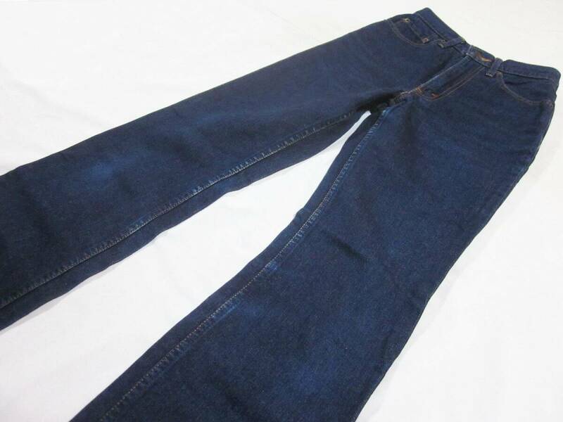 送料無料!!　日本製　94年　濃紺　Levi's　リーバイス　W517-0217 517　ブーツカット　フレア　サドルマン　デニム　ジーンズ　27　W約60CM