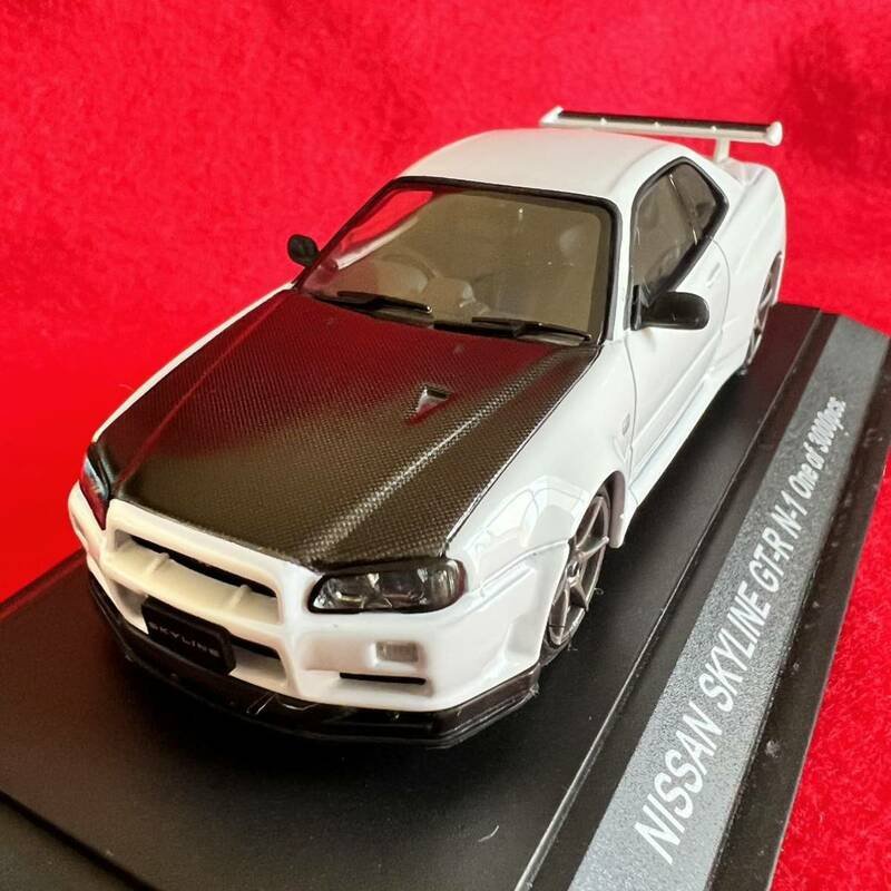 EBBRO 1/43 NISSAN SKYLINE GTR N-1 ニッサン スカイライン　GTR N-1 (R34)V-specⅡ ホワイト希少