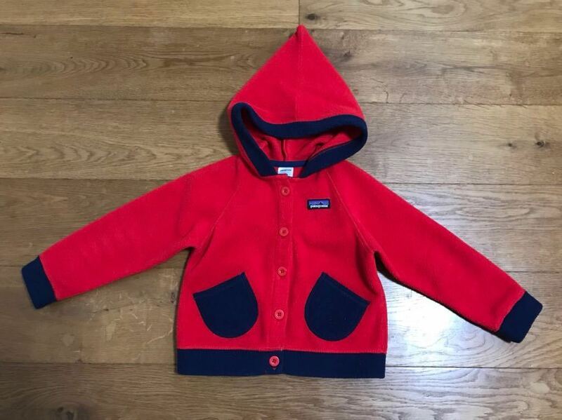 patagonia パタゴニア フリース パーカー 3T キッズ ベビー