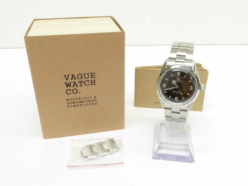 VAGUE WATCH Co. ヴァーグウォッチカンパニー Every-One オートマチック 腕時計 △WA5943