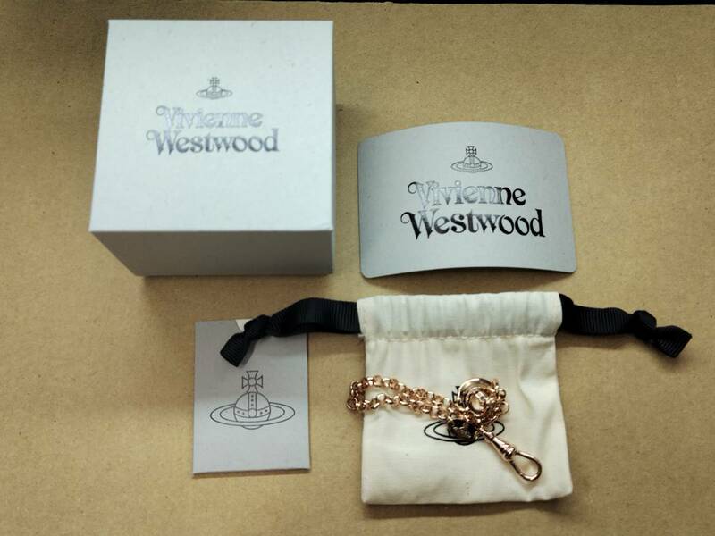 【未使用】 Vivienne Westwood ヴィヴィアンウエストウッド プチオーブブレスレット ピンクゴールド
